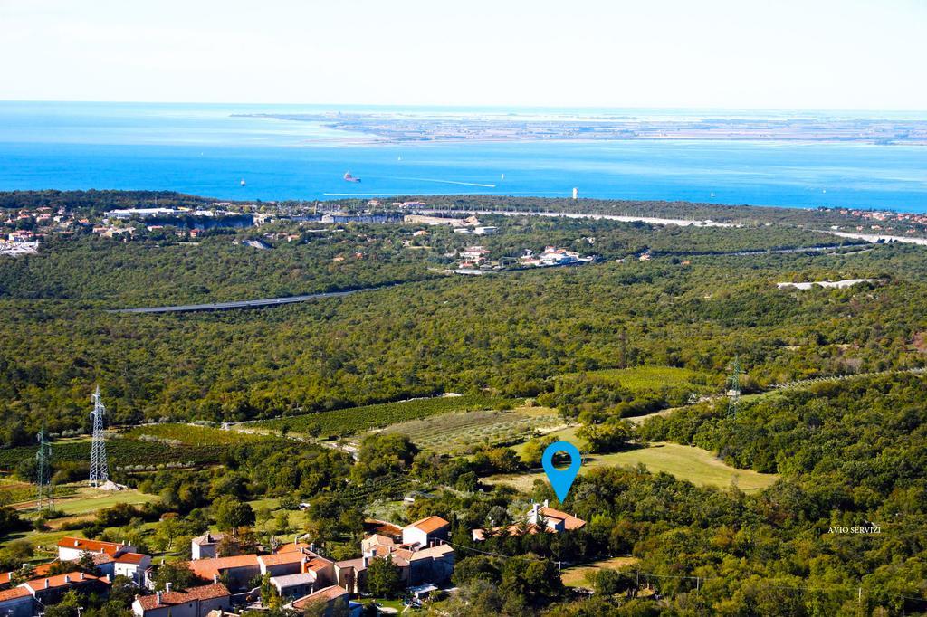 Terra Del Carso Villa San Pelagio Luaran gambar
